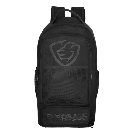 Mochila Térmica Everbags  Master Lancheira Multifuncional Cor Preto Foto 1