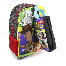 Mochila Toy Story Costas Estojo Duplo Disney Dermiwil 59533 Cor Preto Foto mini  2