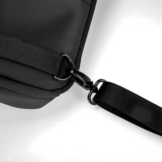 Mochila Transversal Premium Black Foto 1
