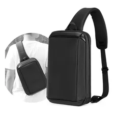 Mochila Transversal Slim Black Foto mini 4
