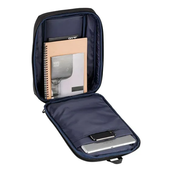 Mochila Transversal Slim Black Foto 1