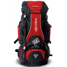 Mochila Trilha Camping 70l Litros Impermeável Foto mini 1