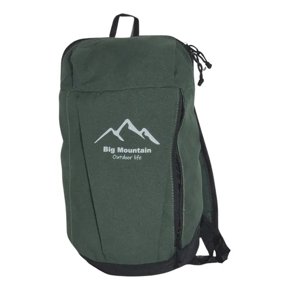 Mochila Trilha Mochila Caminhada Pequena Azul Roxa Cor Verde Foto 1