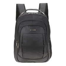 Mochila Unissex Tonin Porta Notebook Reforçada Preto Foto mini 1
