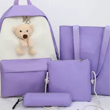 Mochilas Infantil Ursinho Impermeavel Estojo Bolsa Foto mini  2