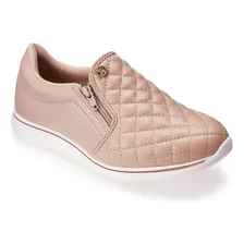 Modare Tênis Casual Detalhe Zíper Feminino Foto mini  2