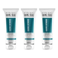 Modelador E Ativador De Cachos Maxihair 250ml - Kit Com 3un Foto mini 1