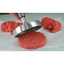 Modelador Hamburguer 8cm Profissional AlumÃnio Foto mini 3