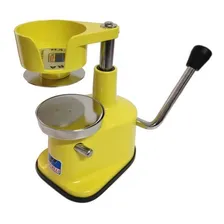 Modelador Hamburguer Manual Hamburgueira Hp128 Picelli Cor Amarela Foto  mini 1