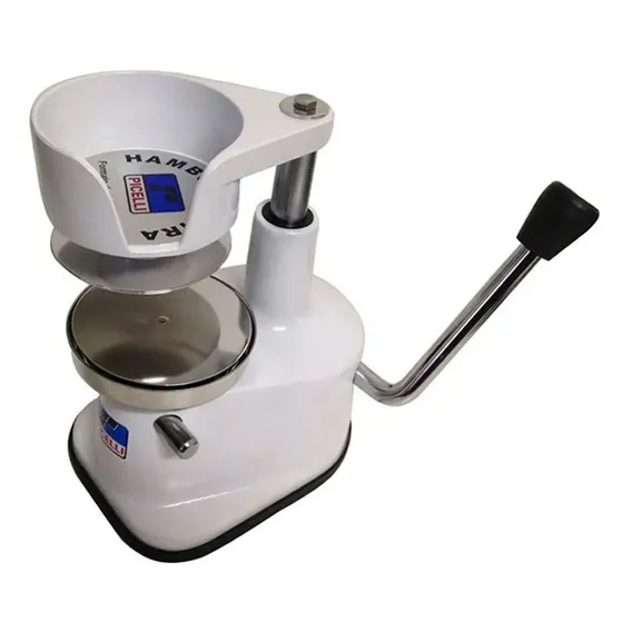 Modelador Hamburguer Manual Hamburgueira Hp128 Picelli Cor Branco Foto 1