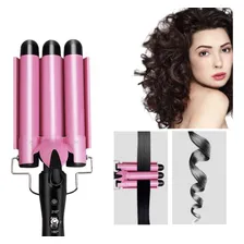 Modelador Profissional Cachos Triondas Ondulador Cacheador Foto  mini 1