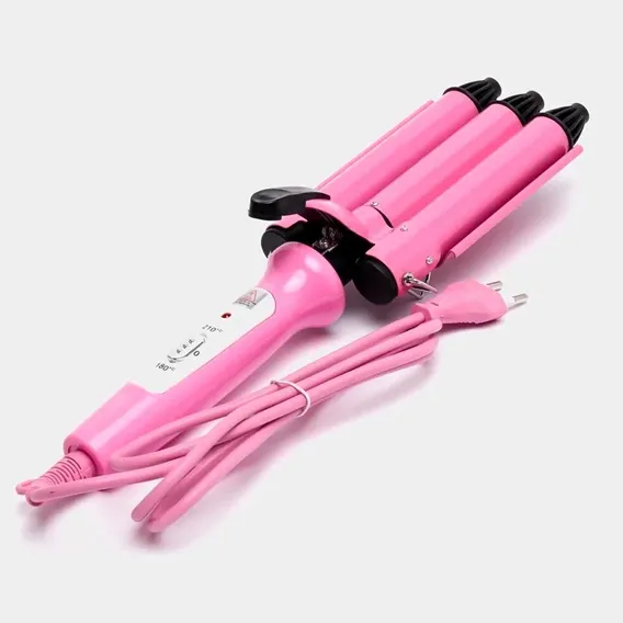 Modeladora Cachos Trionda Rosa Bivolt 25mm Cerâmica Foto 1