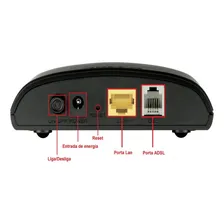 Modem D-Link DSL-2500E preto Foto mini 3