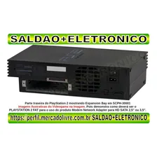 Modem Game Star Adaptador De Hd Sata Ps2 Fat Network Adapter para Playstation 2 FAT 30000R, 30001R, 39000R, 50000R Foto mini  3