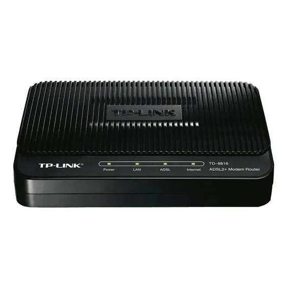 Modem roteador TP-Link TD-8816 preto Foto 1