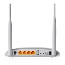 Modem Roteador Wireless N Vdsl2 Usb 300mbps Td-w9970 Foto mini 4