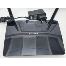 Modem Roteador Wireless Tp-link Ac750 Archer D20 Dual Band Cor Preto Foto mini 1