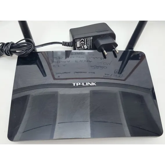 Modem Roteador Wireless Tp-link Ac750 Archer D20 Dual Band Cor Preto Foto 1