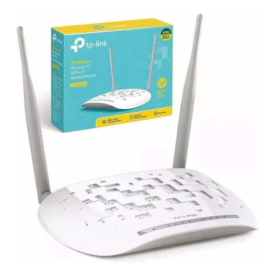 Modem Wireless N Adsl2+ De 300mbps Branco - Td-w8961n Foto 1