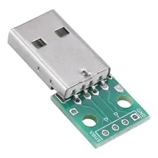 M贸dulo Adaptador Conector Usb Macho Dip 2.0 Foto mini 1