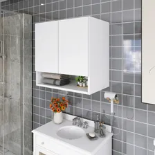 M贸dulo A茅reo Suspenso Parede Cozinha Quarto Banheiro Sala Cor Branco Foto mini 3