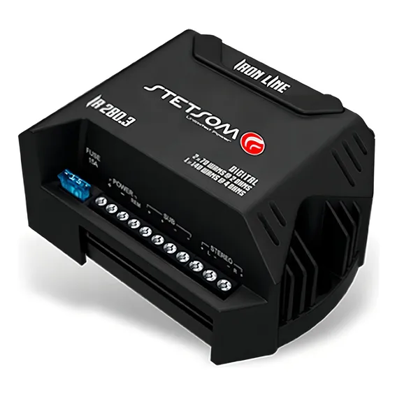Módulo Amplificador 280w Rms 3 Canais 2 Ohms Stetsom Foto 1