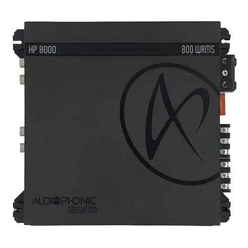Modulo Amplificador Audiophonic Hp8000 4 Canais 800w Rms Foto 1