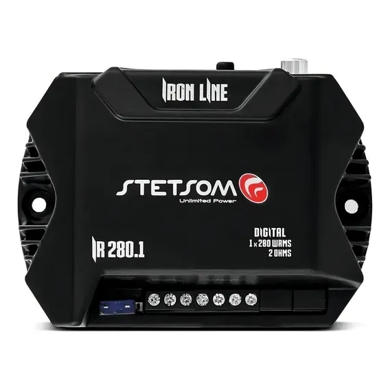 Modulo Amplificador Automotivo Stetsom 280w Ir 280.1 2 Ohms Foto 1