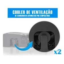 Módulo Amplificador Banda Dsp 3k1 3000wrms 1 Ohm Com Limiter Cor Preto Foto mini 4