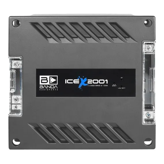 Modulo Amplificador Banda Ice X 2001 2000w Rms 1 Ohm 1 Canal Foto 1