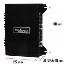 Modulo Amplificador Digital Df600.3 3 Canais 600wrms Falcon Cor Preto Foto mini  2