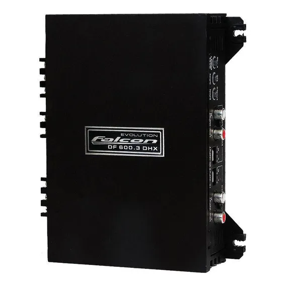 Modulo Amplificador Digital Df600.3 3 Canais 600wrms Falcon Cor Preto Foto 1