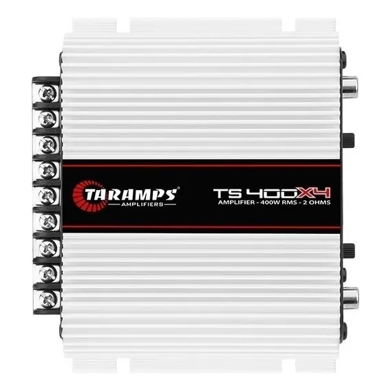 Módulo Amplificador Digital Ts-400x4 Ch, 400 Wrms Taramps Cor Preto Foto 1