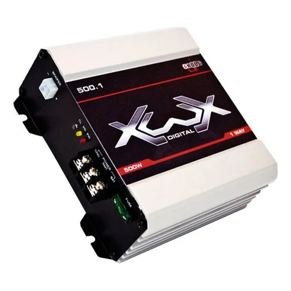 M贸dulo Amplificador Som Automotivo Boog Xwx 500.1 500w Rms Foto 1