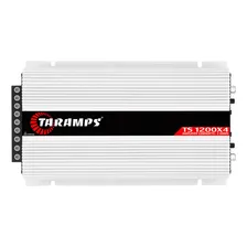 Módulo Amplificador Som Automotivo Taramps Ts-1200x4 - 4 Canais - 1200w Rms Foto  mini 1