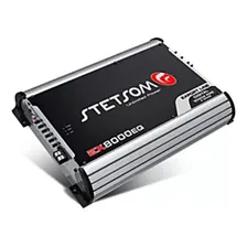 Módulo Amplificador Stetsom Ex 8000 Eq 8000w Rms 2 Ohms Cor Preto e Cinza Foto  mini 1