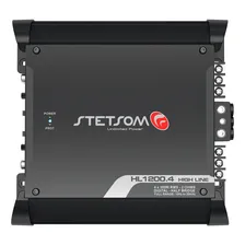 Módulo Amplificador Stetsom High Line Hl1200.4 4 Canais 2 Ohms Bridge Foto  mini 1