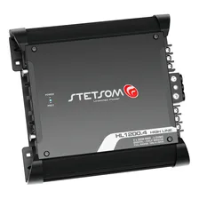 Módulo Amplificador Stetsom High Line Hl1200.4 4 Canais 2 Ohms Bridge Foto mini  3