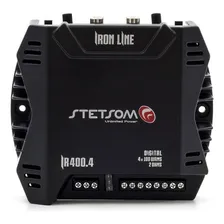 Módulo Amplificador Stetsom Iron Line Ir 400.4 400w Rms 4 C Foto mini  3