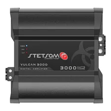 M贸dulo Amplificador Stetsom Vulcan 3000 1c 3000w Rms 4 Ohms Cor Preto Foto mini 1