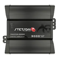 M贸dulo Amplificador Stetsom Vulcan 3000w Rms 1 Canal 1 Ohm Cor Preto Foto mini 1