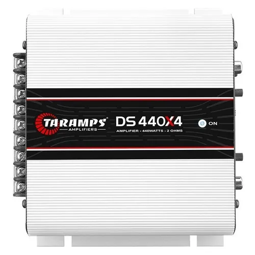 M贸dulo Amplificador Taramps Ds 440x4 440w Rms 4 Canais 2 Ohm Cor Prata Foto 1