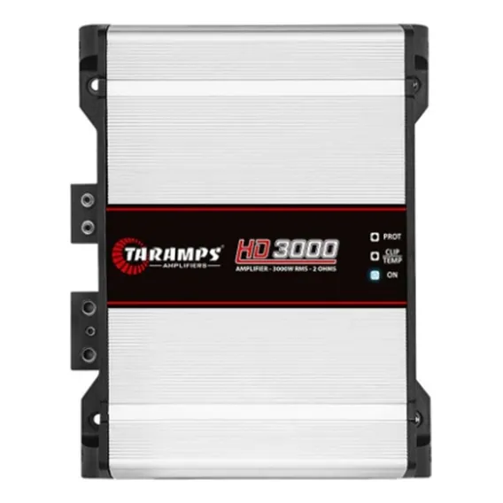 M贸dulo Amplificador Taramps Hd3000 3000w Rms 1 Canal 2 Ohms Foto 1