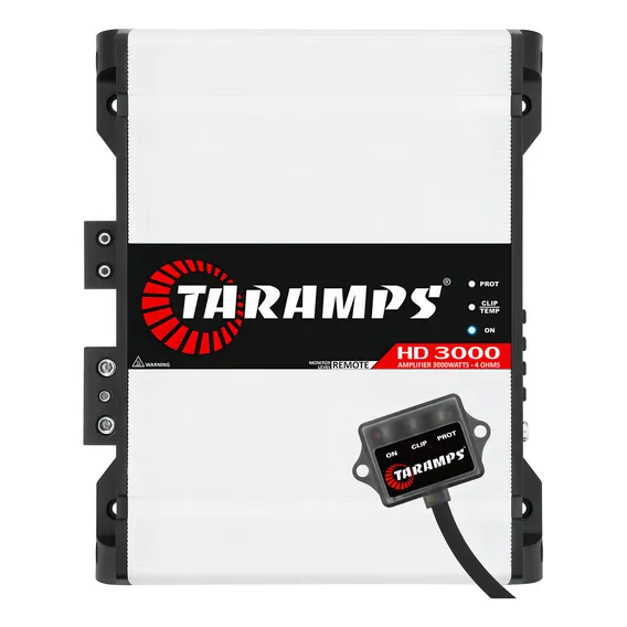 Modulo Amplificador Taramps Hd3000 4 Ohms 3000 Rms 1 Canal 4 Ohms Amplificador 3000w Foto 1