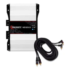 M贸dulo Amplificador Taramps Md1200 1200w Rms 1 Canal 2 Ohms Cor Prateado Foto mini 1