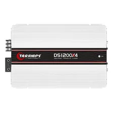 Modulo Amplificador Taramps Som Automotivo Taramps Ds1200x4 + 2cabos Rca Automotivo Potencia 1200watts 4 Canais Foto mini  2
