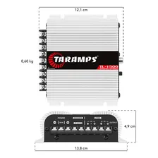 Módulo Amplificador Taramps Tl1500 3 Canais 390w Rms 2 Ohms Cor Tl1500 2 Ohms 390 Watts Foto mini 4