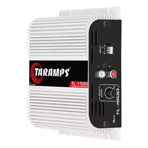 Módulo Amplificador Taramps Tl1500 3 Canais 390w Rms 2 Ohms Cor Tl1500 2 Ohms 390 Watts Foto 1