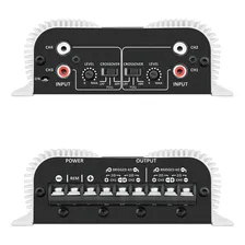 Modulo Amplificador Taramps Ts400x4 Som Automotivo Ts400w + Kit Duas Vias Cor Preto Foto mini 4
