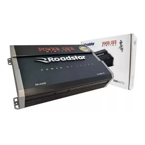M贸dulo Automotivo Crossover Digital Roadstar Rs-4520d 2500w Foto 1